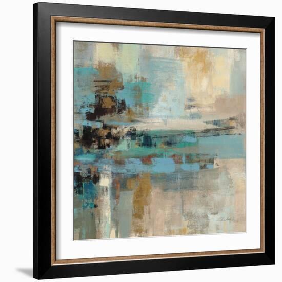 Morning Fjord Square II-Silvia Vassileva-Framed Premium Giclee Print