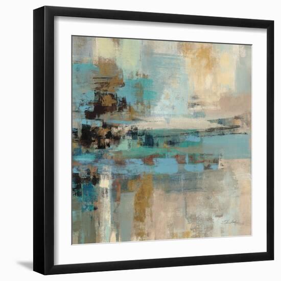 Morning Fjord Square II-Silvia Vassileva-Framed Art Print