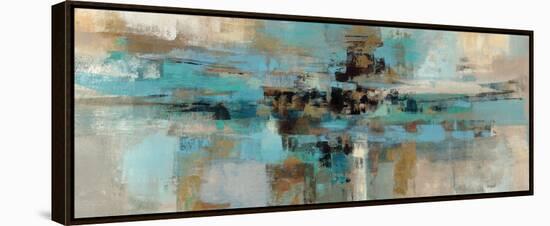 Morning Fjord-Silvia Vassileva-Framed Stretched Canvas