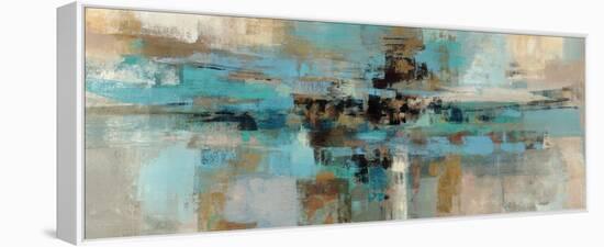 Morning Fjord-Silvia Vassileva-Framed Stretched Canvas