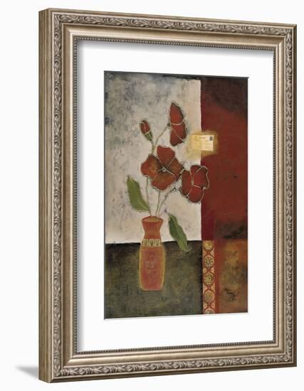 Morning Florals-Marlene Healey-Framed Art Print