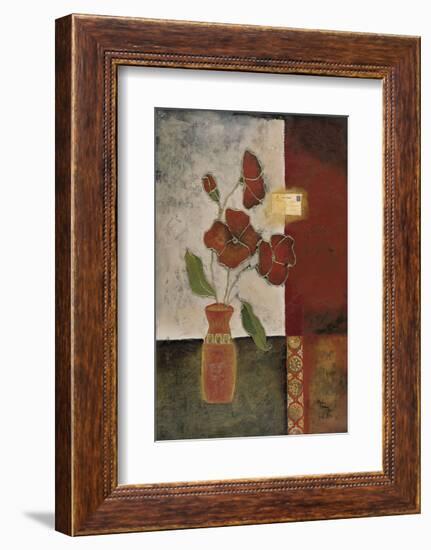 Morning Florals-Marlene Healey-Framed Art Print