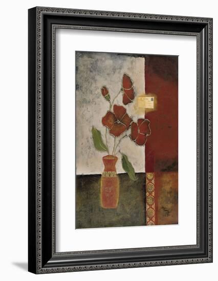 Morning Florals-Marlene Healey-Framed Art Print