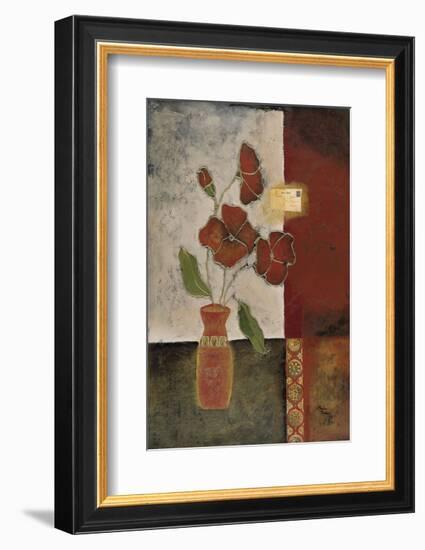 Morning Florals-Marlene Healey-Framed Art Print