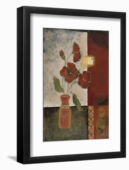 Morning Florals-Marlene Healey-Framed Art Print