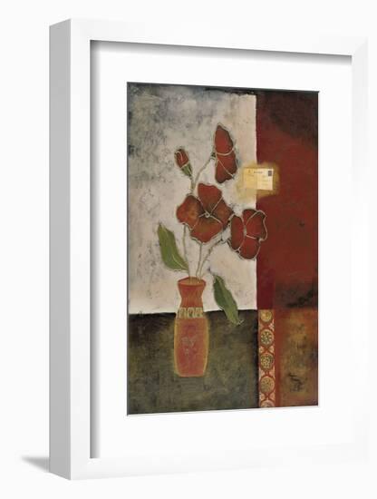 Morning Florals-Marlene Healey-Framed Art Print