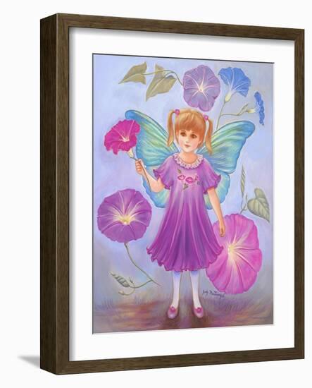Morning Glory Fairy-Judy Mastrangelo-Framed Giclee Print