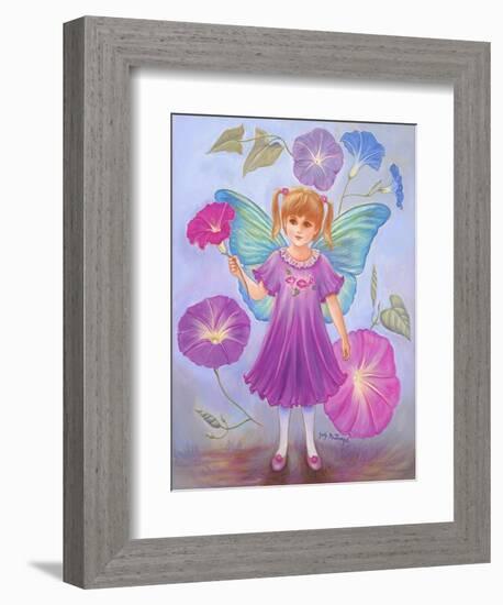 Morning Glory Fairy-Judy Mastrangelo-Framed Giclee Print