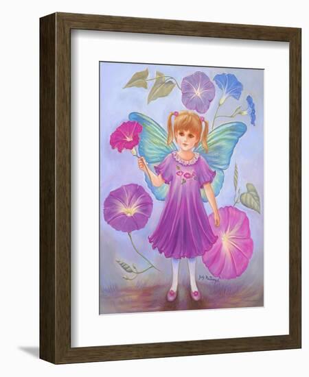 Morning Glory Fairy-Judy Mastrangelo-Framed Giclee Print