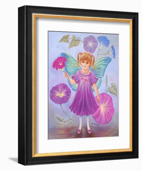 Morning Glory Fairy-Judy Mastrangelo-Framed Giclee Print