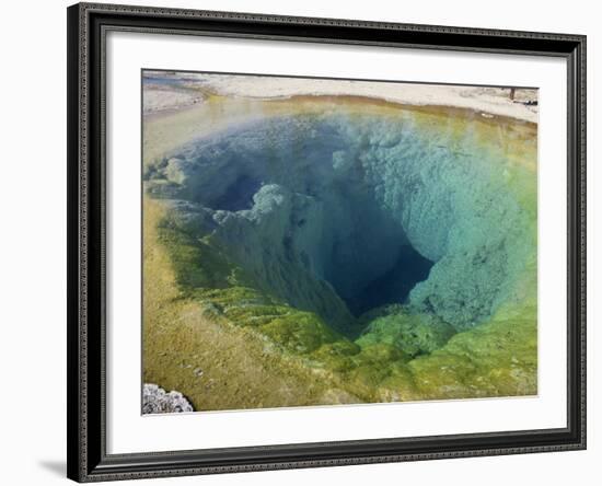 Morning Glory Pool, Yellowstone National Park, UNESCO World Heritage Site, Wyoming, USA-Pottage Julian-Framed Photographic Print