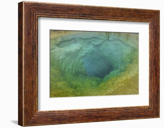 Morning Glory Pool, Yellowstone National Park.-Alan Majchrowicz-Framed Photographic Print