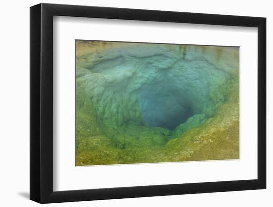 Morning Glory Pool, Yellowstone National Park.-Alan Majchrowicz-Framed Photographic Print