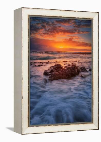 Morning Glory Sunrise, Kapaa East Kauai, Hawaii-Vincent James-Framed Premier Image Canvas