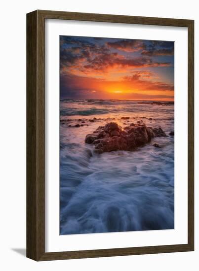 Morning Glory Sunrise, Kapaa East Kauai, Hawaii-Vincent James-Framed Photographic Print