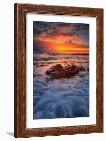 Morning Glory Sunrise, Kapaa East Kauai, Hawaii-Vincent James-Framed Photographic Print