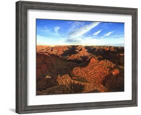 Morning Glory, the Grand Canyon from South Kaibab Trail-Richard Harpum-Framed Art Print