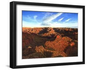 Morning Glory, the Grand Canyon from South Kaibab Trail-Richard Harpum-Framed Art Print