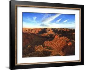 Morning Glory, the Grand Canyon from South Kaibab Trail-Richard Harpum-Framed Art Print