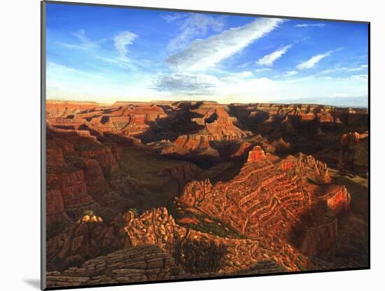 Morning Glory, the Grand Canyon from South Kaibab Trail-Richard Harpum-Mounted Art Print
