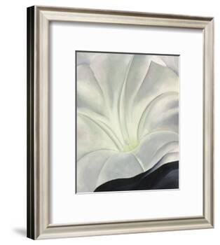 Morning Glory with Black, 1926-Georgia O'Keeffe-Framed Art Print