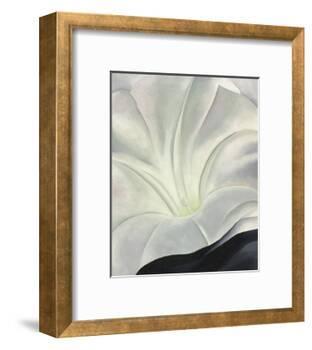 Morning Glory with Black, 1926-Georgia O'Keeffe-Framed Art Print