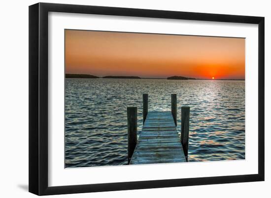 Morning Glory-Mary Lou Johnson-Framed Art Print