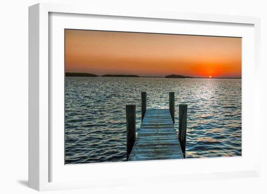 Morning Glory-Mary Lou Johnson-Framed Art Print