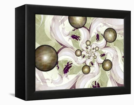 Morning Glory-Fractalicious-Framed Premier Image Canvas