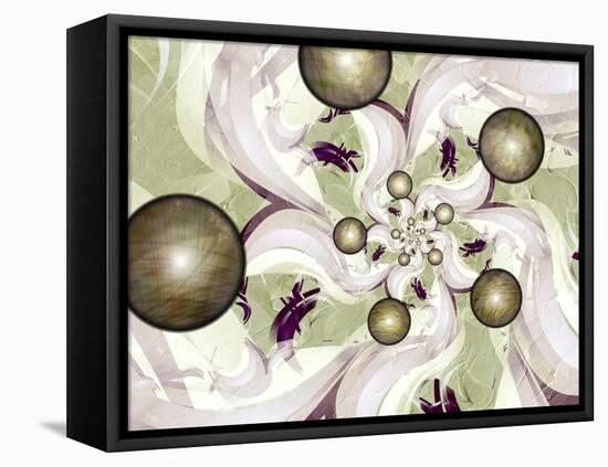 Morning Glory-Fractalicious-Framed Premier Image Canvas