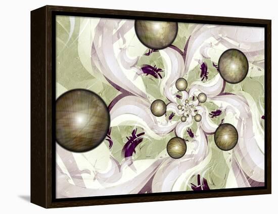 Morning Glory-Fractalicious-Framed Premier Image Canvas