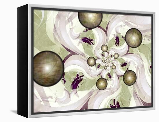 Morning Glory-Fractalicious-Framed Premier Image Canvas