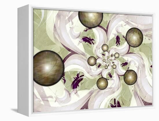 Morning Glory-Fractalicious-Framed Premier Image Canvas