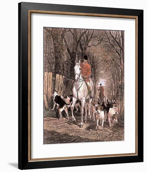 Morning Going to Cover-E^a^s^ Douglas-Framed Art Print