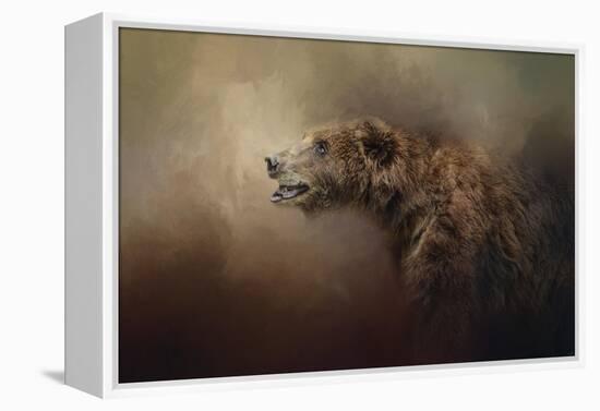 Morning Grizzly-Jai Johnson-Framed Premier Image Canvas