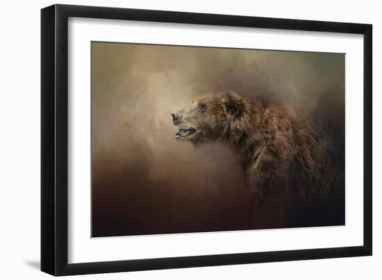 Morning Grizzly-Jai Johnson-Framed Giclee Print