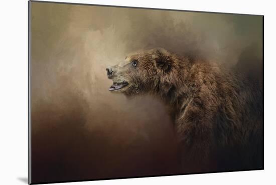 Morning Grizzly-Jai Johnson-Mounted Giclee Print