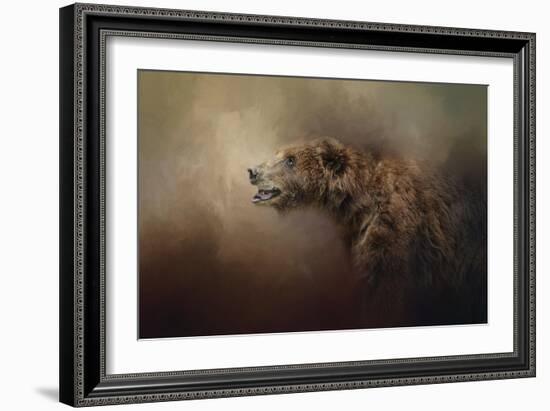 Morning Grizzly-Jai Johnson-Framed Giclee Print