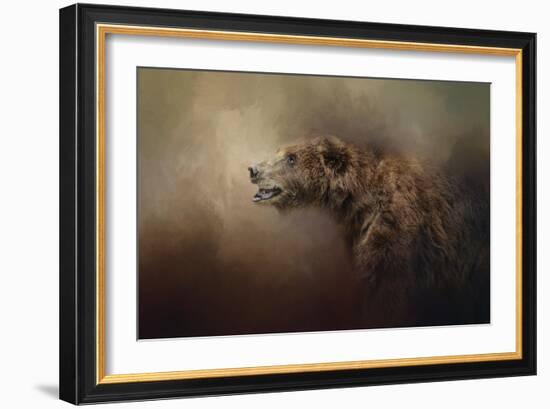 Morning Grizzly-Jai Johnson-Framed Giclee Print