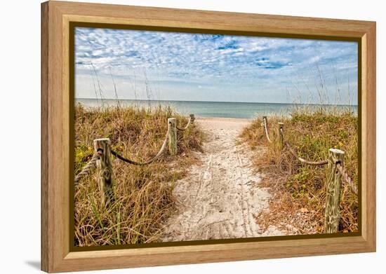 Morning Has Broken-Mary Lou Johnson-Framed Stretched Canvas