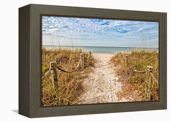 Morning Has Broken-Mary Lou Johnson-Framed Stretched Canvas