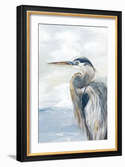 Morning Heron-Eli Jones-Framed Art Print
