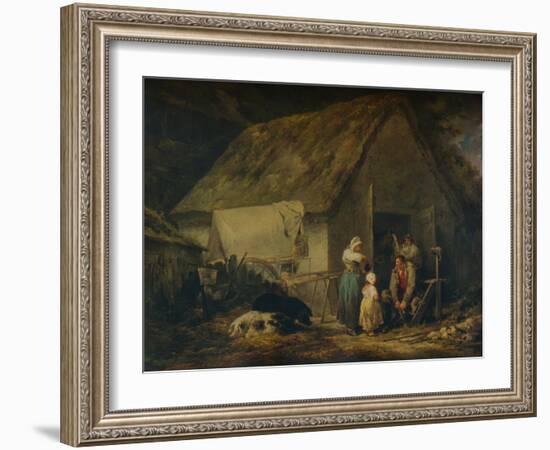 Morning, Higglers Preparing for Market, 1791-George Morland-Framed Giclee Print