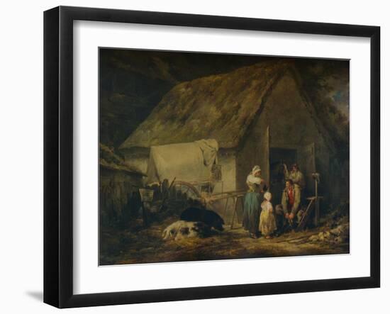 Morning, Higglers Preparing for Market, 1791-George Morland-Framed Giclee Print