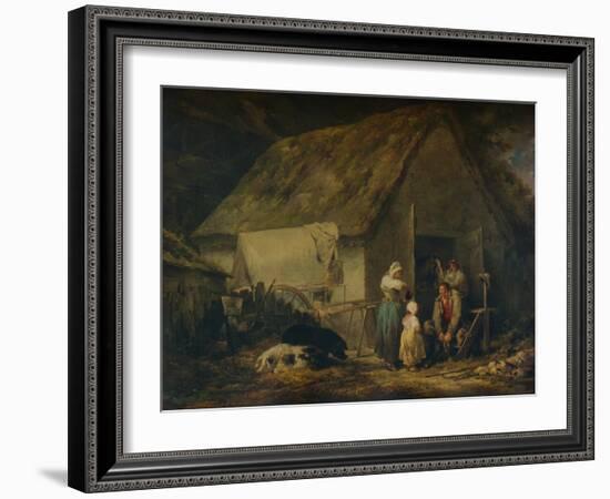 Morning, Higglers Preparing for Market, 1791-George Morland-Framed Giclee Print