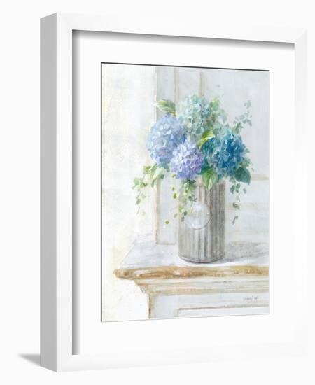 Morning Hydrangeas I-Danhui Nai-Framed Premium Giclee Print