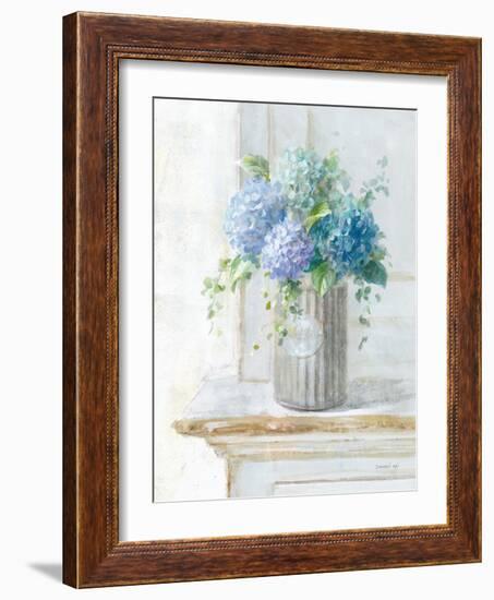 Morning Hydrangeas I-Danhui Nai-Framed Art Print