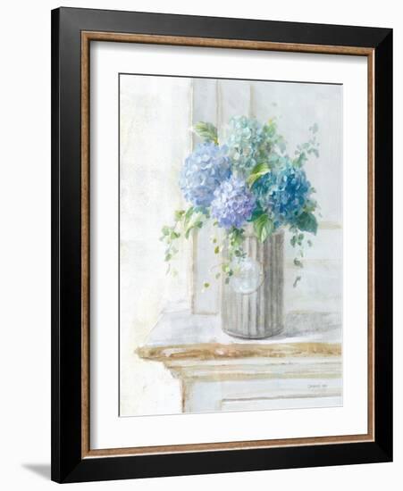 Morning Hydrangeas I-Danhui Nai-Framed Art Print