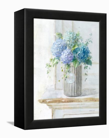 Morning Hydrangeas I-Danhui Nai-Framed Stretched Canvas