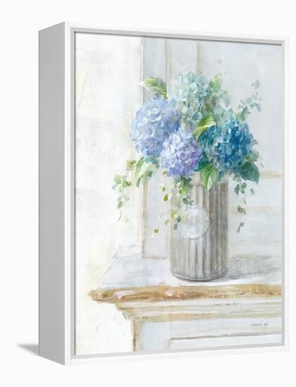 Morning Hydrangeas I-Danhui Nai-Framed Stretched Canvas